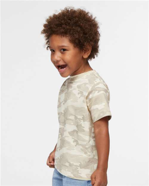 Rabbit Skins Toddler Fine Jersey Tee 3321 Natural Camo