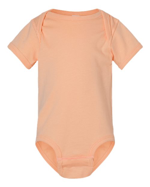 Rabbit Skins Infant Fine Jersey Bodysuit 4424 Peachy