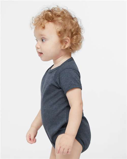 Rabbit Skins Infant Fine Jersey Bodysuit 4424 Vintage Denim