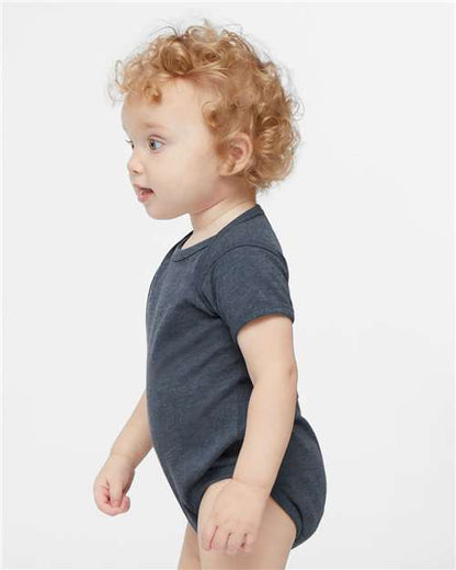 Rabbit Skins Infant Fine Jersey Bodysuit 4424 Vintage Denim