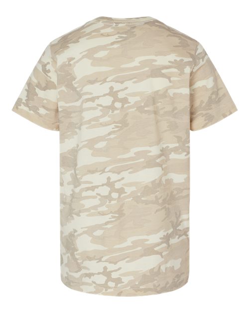 LAT Youth Fine Jersey Tee 6101 Natural Camo