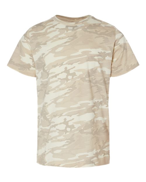 LAT Youth Fine Jersey Tee 6101 Natural Camo
