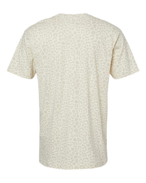 LAT Fine Jersey Tee 6901 Natural Leopard