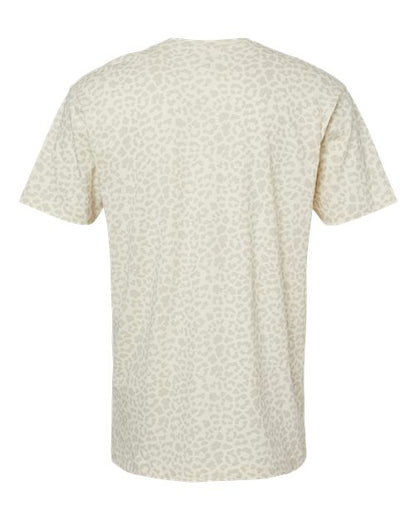 LAT Fine Jersey Tee 6901 Natural Leopard