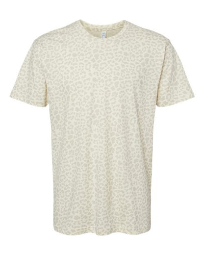 LAT Fine Jersey Tee 6901 Natural Leopard