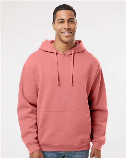 Custom Embroidered  LAT Elevated Fleece Basic Hoodie 6926 Mauvelous