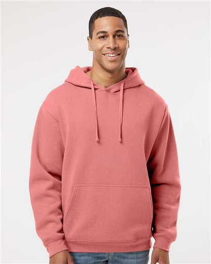 Custom Embroidered  LAT Elevated Fleece Basic Hoodie 6926 Mauvelous