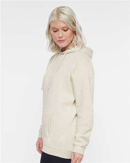 LAT Elevated Fleece Basic Hoodie 6926 Natural Heather