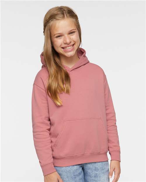 LAT Youth Fleece Hoodie 2296 Mauvelous