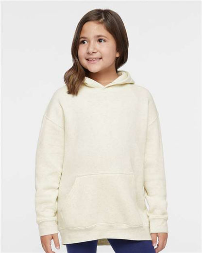 LAT Youth Fleece Hoodie 2296 Natural Heather