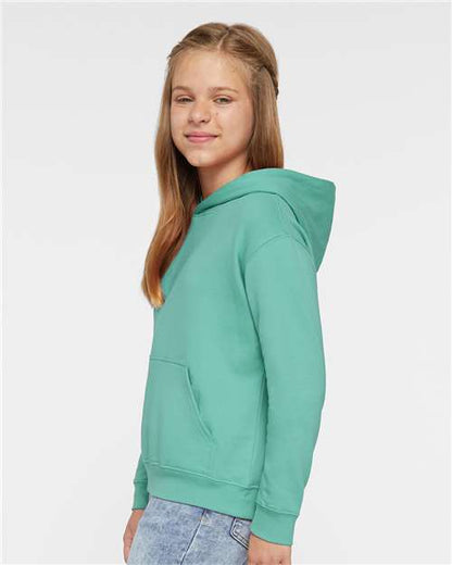 LAT Youth Fleece Hoodie 2296 Saltwater