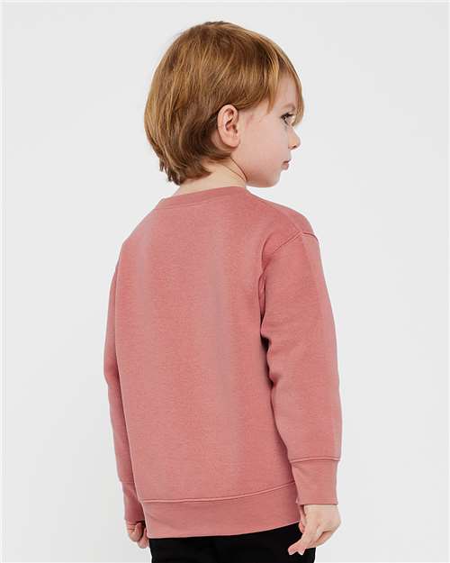 Rabbit Skins Toddler Fleece Crewneck Sweatshirt 3317