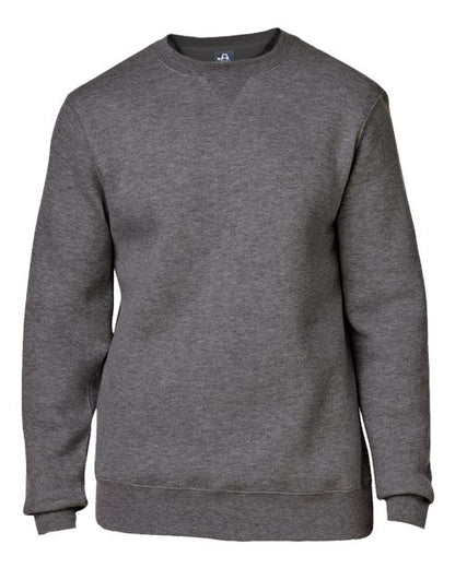 J. America Premium Fleece Crewneck Sweatshirt 8424