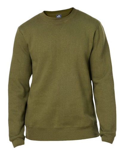 J. America Premium Fleece Crewneck Sweatshirt 8424