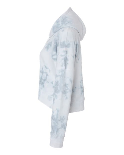 J. America Women's Crop Hooded Sweatshirt 8853