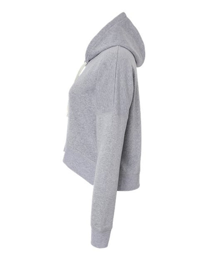 J. America Women's Crop Hooded Sweatshirt 8853