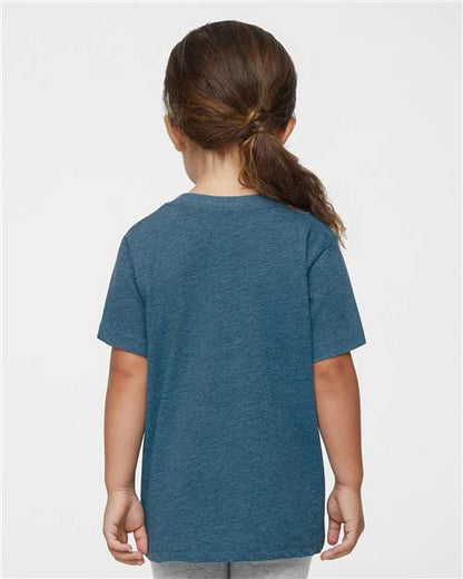 Rabbit Skins Toddler Fine Jersey Tee 3321 Bermuda Blackout