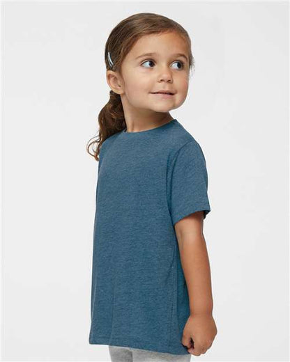 Rabbit Skins Toddler Fine Jersey Tee 3321 Bermuda Blackout