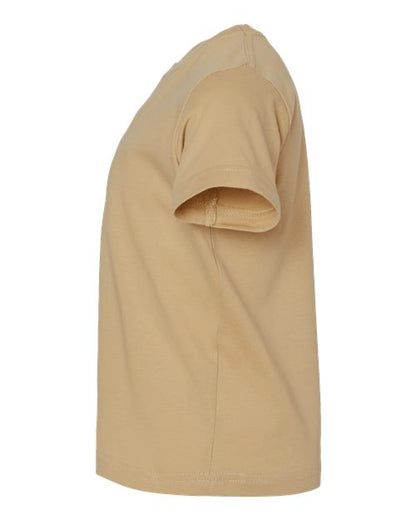 Rabbit Skins Toddler Fine Jersey Tee 3321 Latte