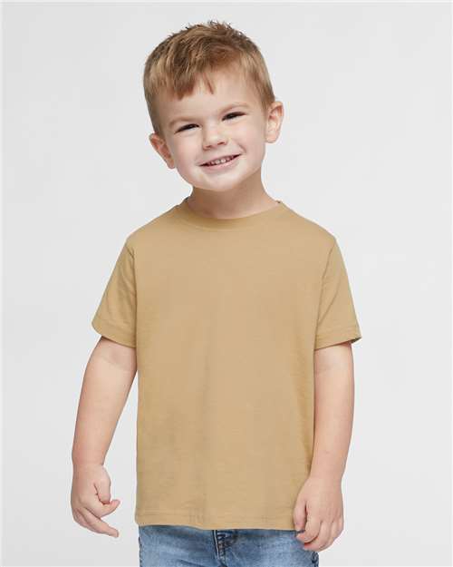 Rabbit Skins Toddler Fine Jersey Tee 3321 Latte