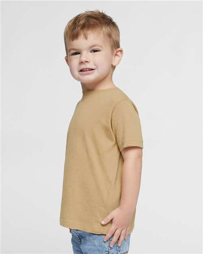 Rabbit Skins Toddler Fine Jersey Tee 3321 Latte