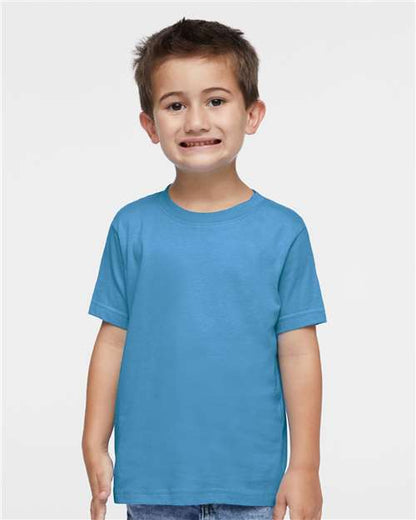 Rabbit Skins Toddler Fine Jersey Tee 3321 Tradewind