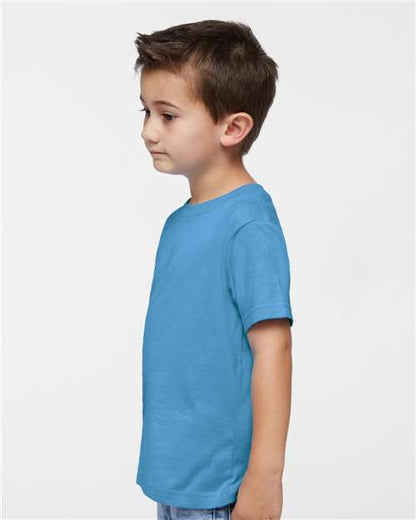 Rabbit Skins Toddler Fine Jersey Tee 3321 Tradewind