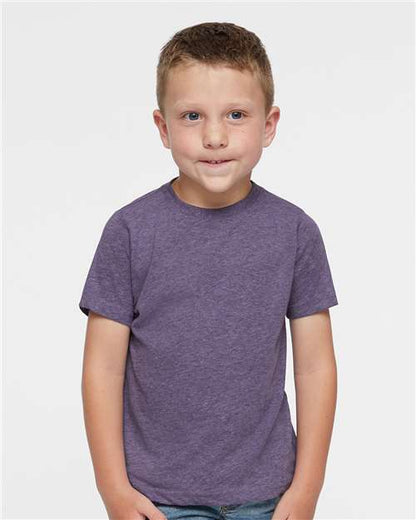 Rabbit Skins Toddler Fine Jersey Tee 3321 Wisteria Blackout