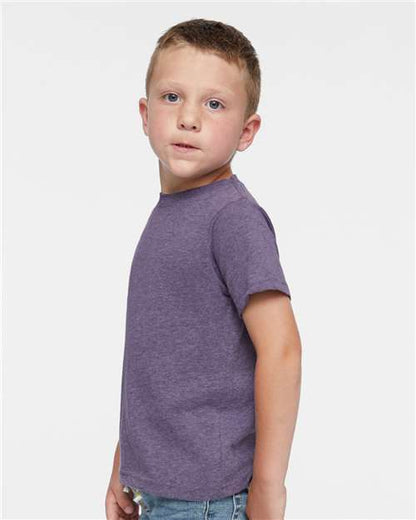 Rabbit Skins Toddler Fine Jersey Tee 3321 Wisteria Blackout