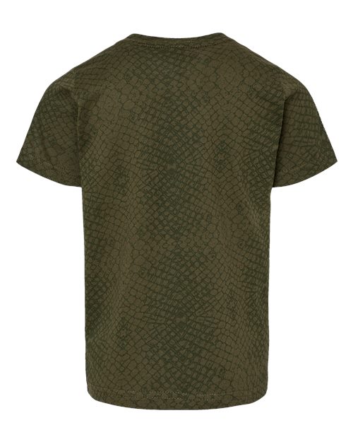 Rabbit Skins Toddler Fine Jersey Tee 3321 Green Reptile