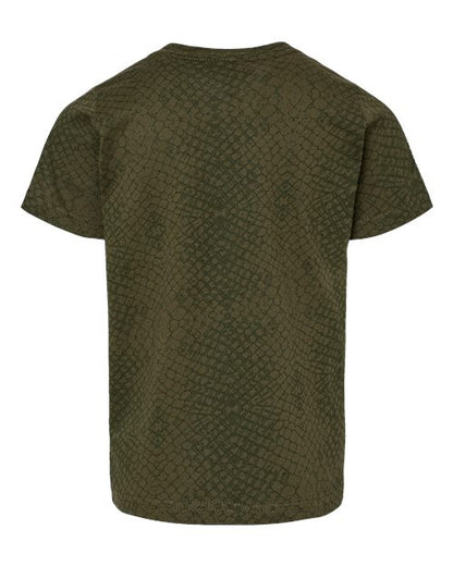 Rabbit Skins Toddler Fine Jersey Tee 3321 Green Reptile