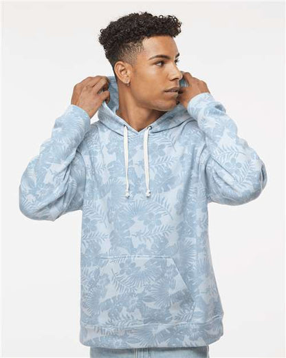J. America Men's Triblend Fleece Hooded Sweatshirt 4250