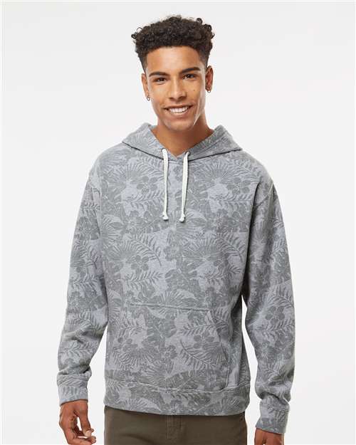 J. America Men's Triblend Fleece Hooded Sweatshirt 4250
