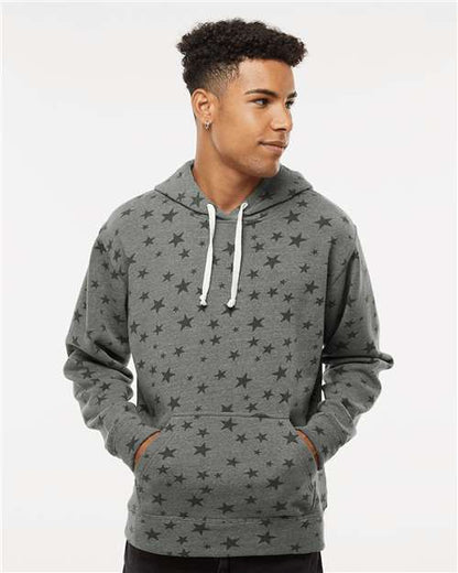 J. America Men's Triblend Fleece Hooded Sweatshirt 4250