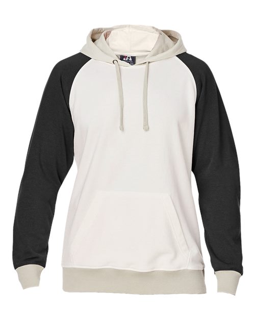 J. America Vintage Tricolor Hooded Sweatshirt 8886