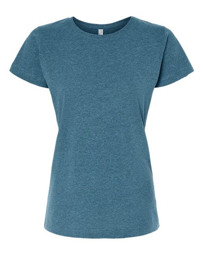 LAT Women's Fine Jersey Tee 3516 Bermuda Blackout