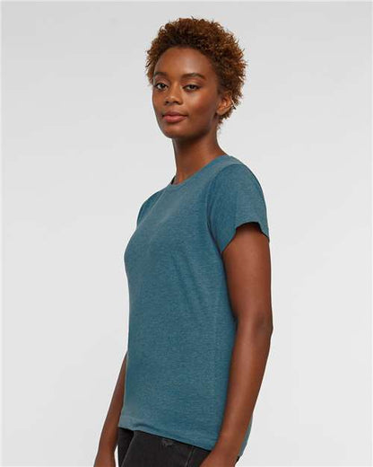 LAT Women's Fine Jersey Tee 3516 Bermuda Blackout