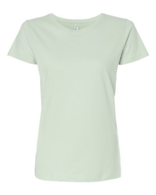 LAT Women's Fine Jersey Tee 3516 Honeydew
