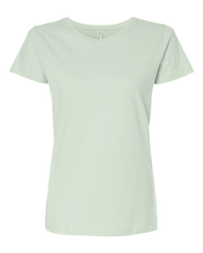 LAT Women's Fine Jersey Tee 3516 Honeydew