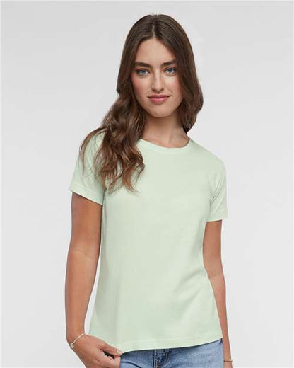 LAT Women's Fine Jersey Tee 3516 Honeydew