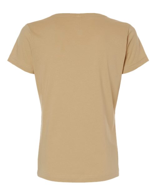 LAT Women's Fine Jersey Tee 3516 Latte