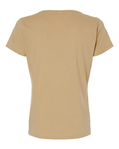 LAT Women's Fine Jersey Tee 3516 Latte