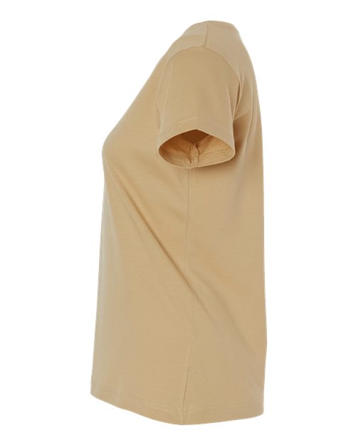 LAT Women's Fine Jersey Tee 3516 Latte
