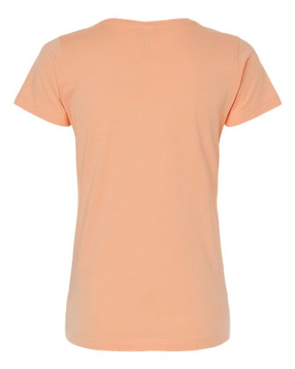 LAT Women's Fine Jersey Tee 3516 Peachy