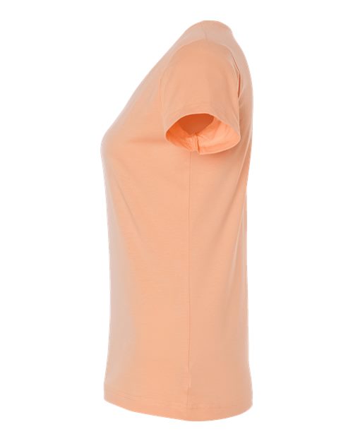 LAT Women's Fine Jersey Tee 3516 Peachy