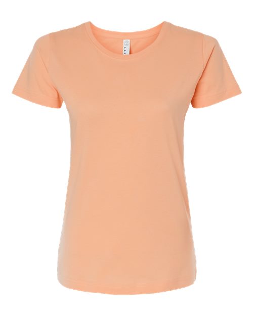 LAT Women's Fine Jersey Tee 3516 Peachy