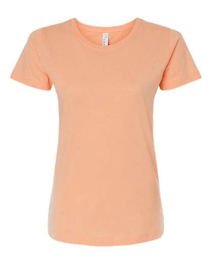 LAT Women's Fine Jersey Tee 3516 Peachy