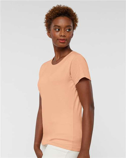 LAT Women's Fine Jersey Tee 3516 Peachy