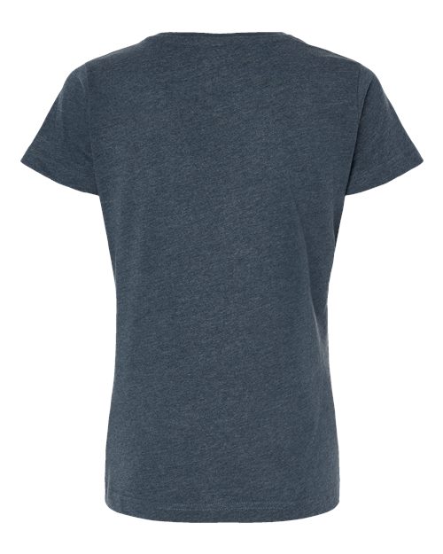 LAT Women's Fine Jersey Tee 3516 Vintage Denim