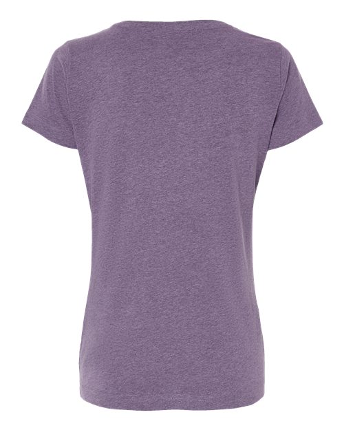 LAT Women's Fine Jersey Tee 3516 Wisteria Blackout